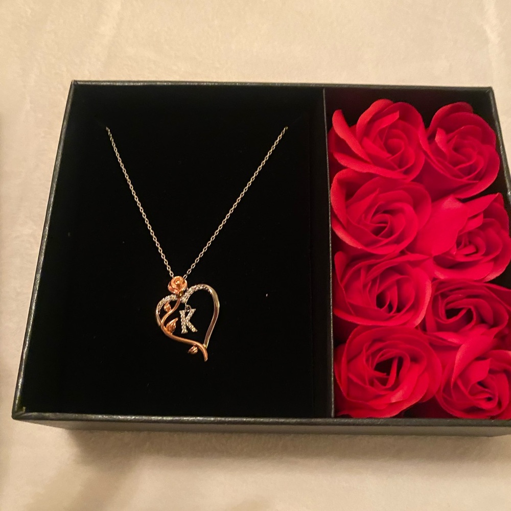 Sterling silver New!!! Heart Pendant Necklace